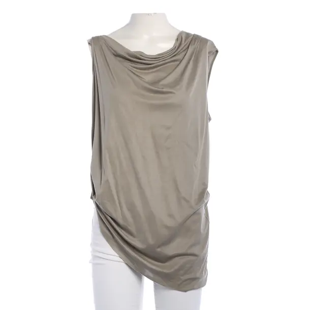 Top, in Grau, Cupro, Helmut Lang