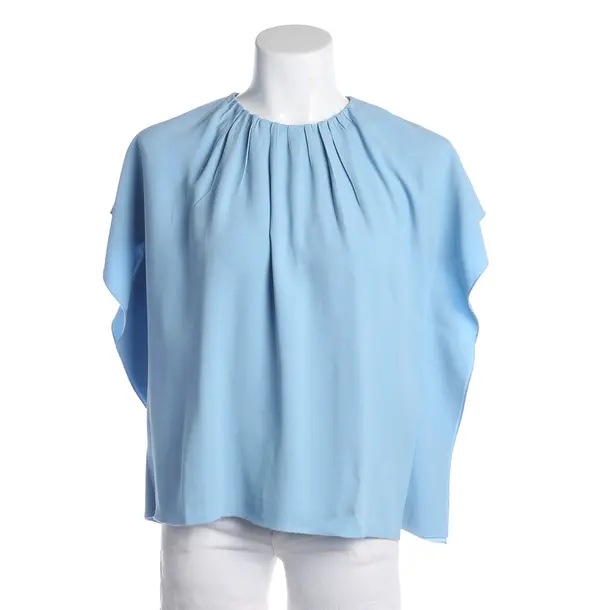Blouse, in Blue, Acetate, Hugo Boss Black Label