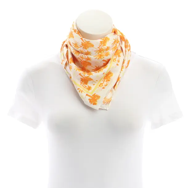 Shawl, in Beige, Silk, Friendly Hunting