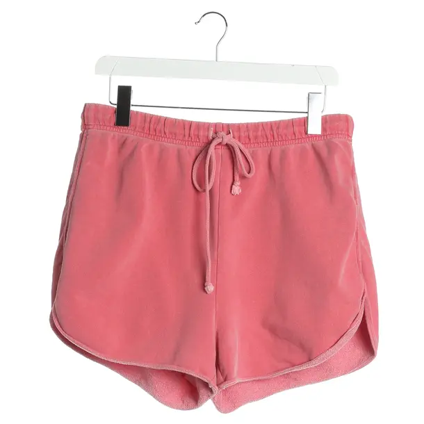 Shorts, in Hellrot, Baumwolle, Velvet by Graham and Spencer