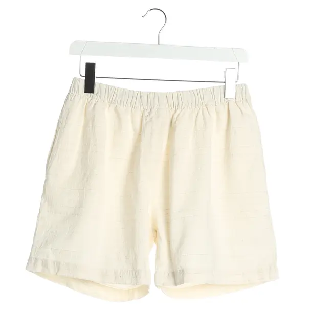 Shorts, in Cream, Cotton, Masscob
