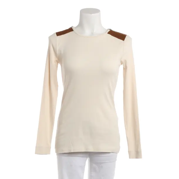 Long Sleeve Shirt, in Cream, Cotton, Lauren Ralph Lauren