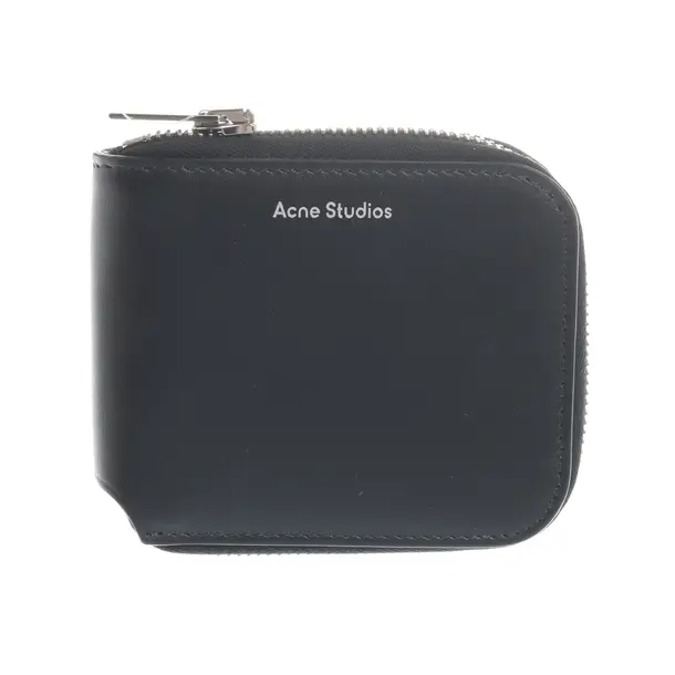 Wallet, in Black, Leather, Acne Studios