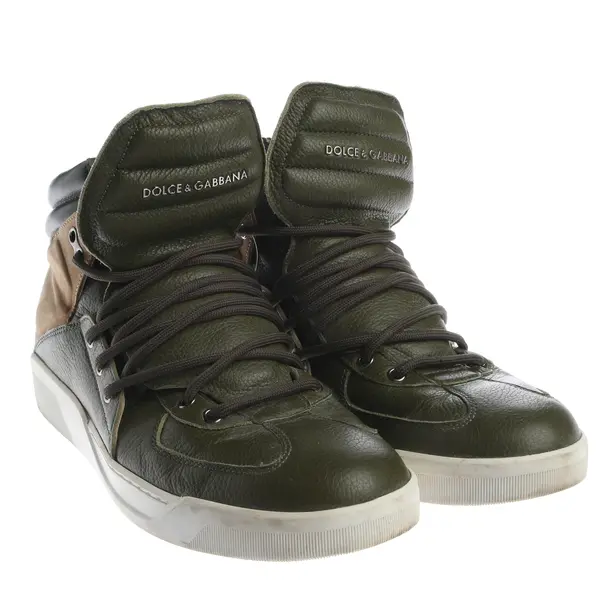 Sneaker, in Grün, Dolce & Gabbana