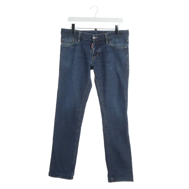 Straight Fit Jeans, in Navy, Cotton, Dsquared