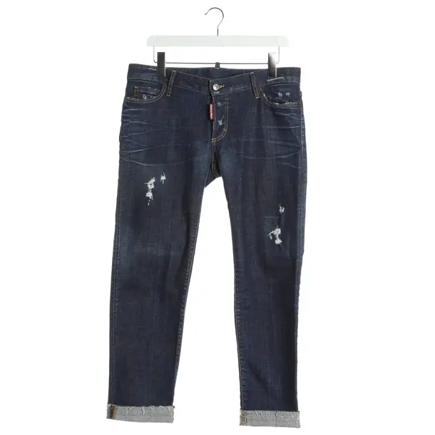 Straight Fit Jeans, in Blue, Cotton, Dsquared