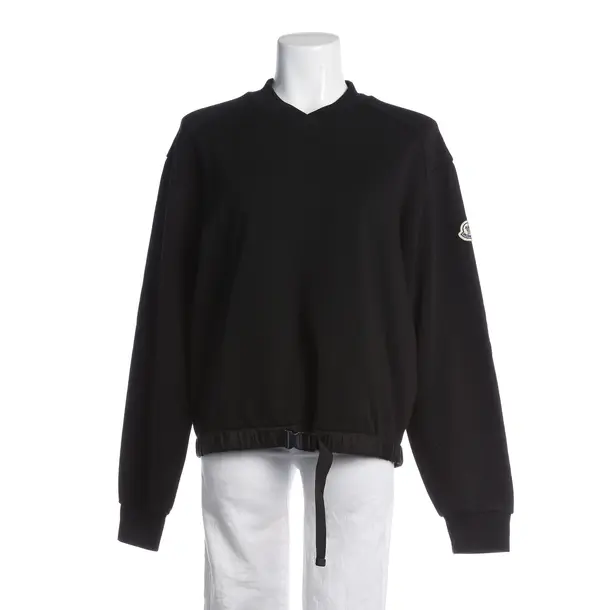 Felpa, in Nero, Cotone, Moncler