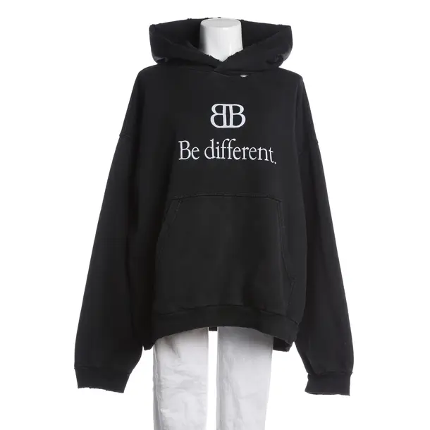 Hoodie, in Black, Cotton, Balenciaga