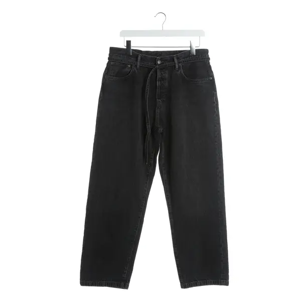 Jeans Straight Fit, in Schwarz, Baumwolle, Acne Studios