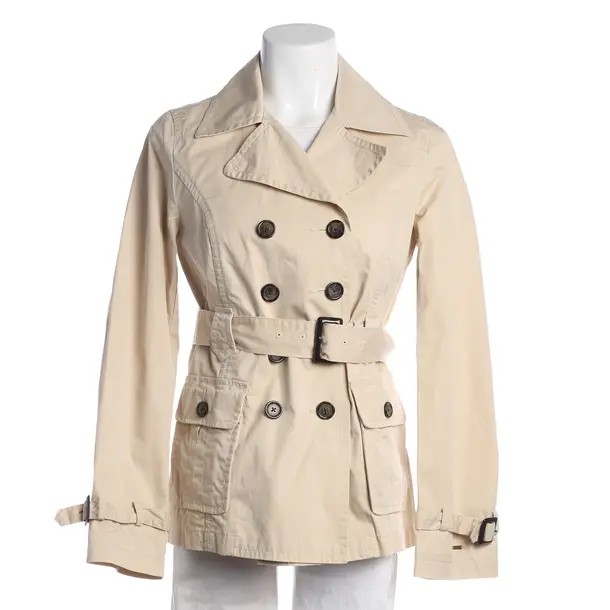 Mid-Season Jacket, in Beige, Cotton, Tommy Hilfiger