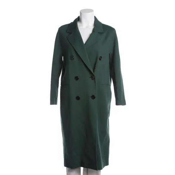 Übergangsmantel, in Dunkelgrün, Viskose, Dorothee Schumacher