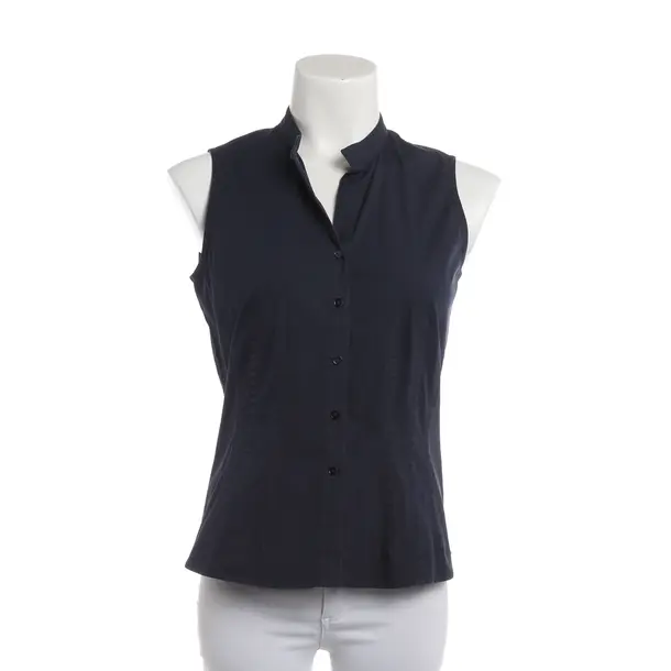 Bluse, in Navy, Baumwolle, Van Laack