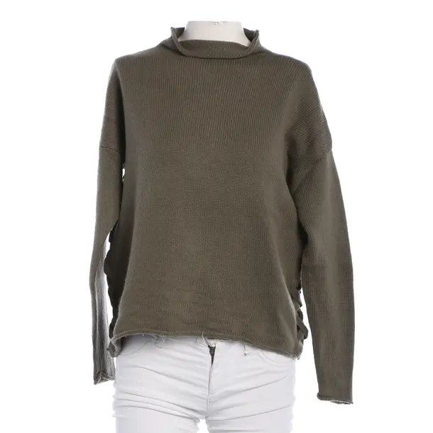 Pullover, in Olivgrün, Baumwolle, Iheart