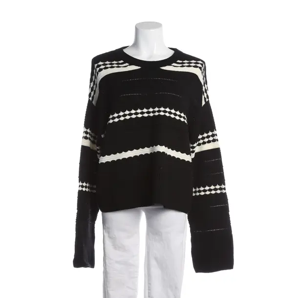 Maglione, in Nero, Cotone, Signora & Abbracci