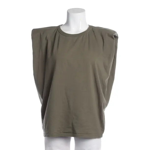 Shirt, in Olivgrün, Baumwolle, Frankie Shop