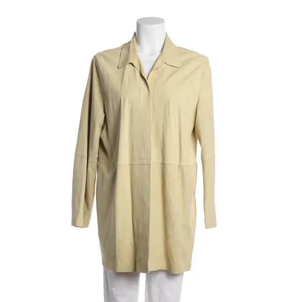 Lederjacke, in Pastellgelb, Leder, Fabiana Filippi