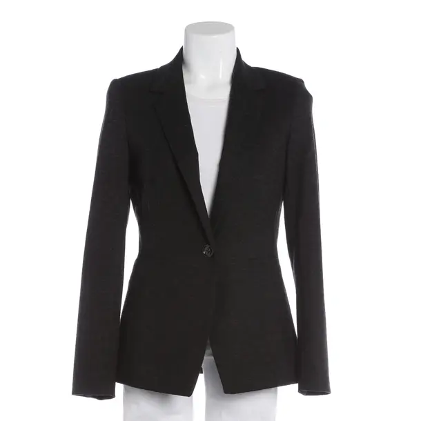 Blazer, in Dunkelgrau, Wolle, Drykorn