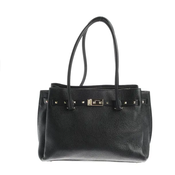 Shoulder Bag, in Black, Leather, Michael Kors
