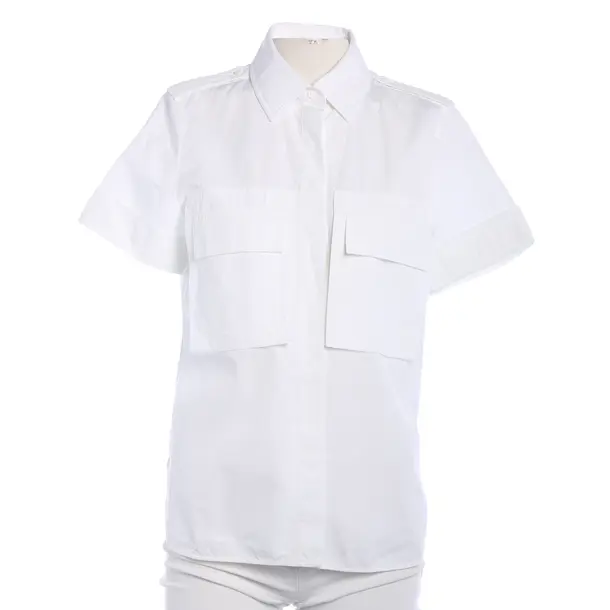 Bluse, in Weiß, Baumwolle, Max Mara