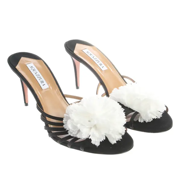 Sandali, in Nero, Aquazzura