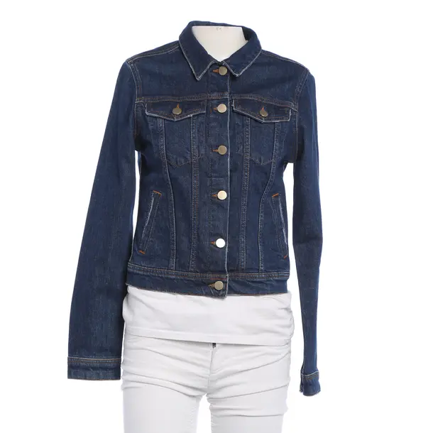 Denim Jacket, in Blue, Cotton, Rich & Royal