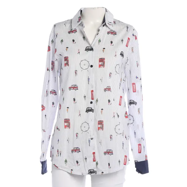 Bluse, in Mehrfarbig, Baumwolle, Van Laack