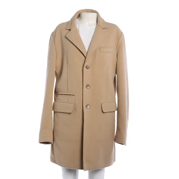 Mid-Season Coat, in Light Brown, Cotton, Karl Lagerfeld