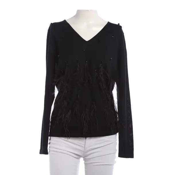 Wollpullover, in Schwarz, Wolle, Escada