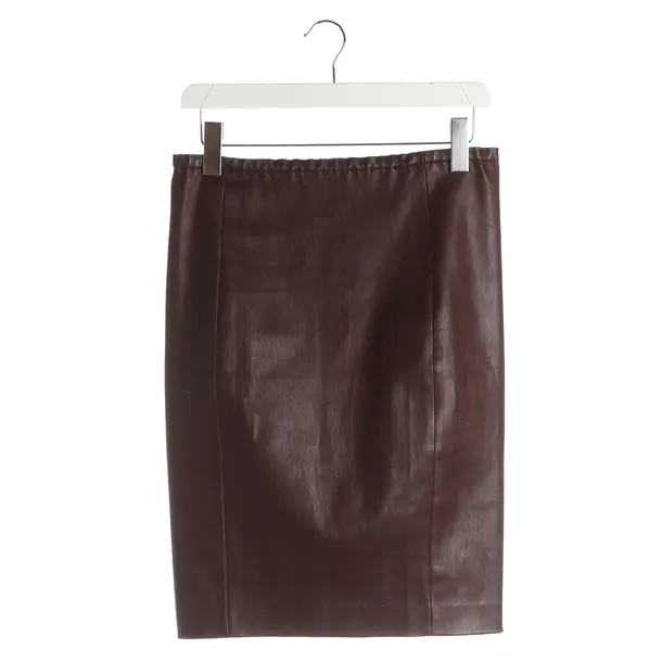 Skirt, in Brown, Leather, Stouls
