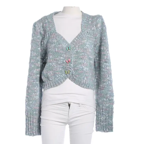 Cardigan, in Multicolored, Acrylic, LoveShackFancy