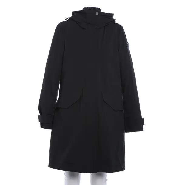 Mid-Season Coat, in Black, Polyamide, Woolrich