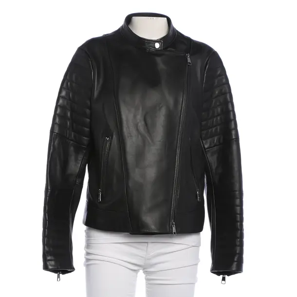 LeatherJacket, in Black, Leather, Hugo Boss Black Label