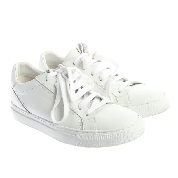 Sneaker, in Weiß, Brunello Cucinelli