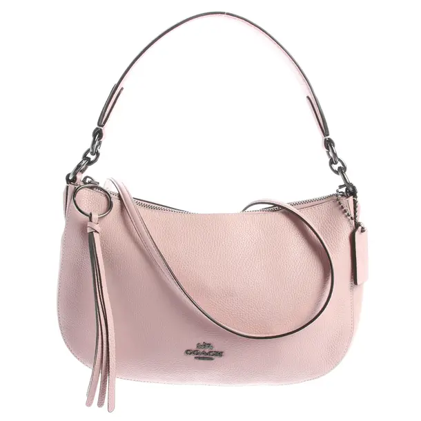 Handtasche, in Rosa, Leder, Coach