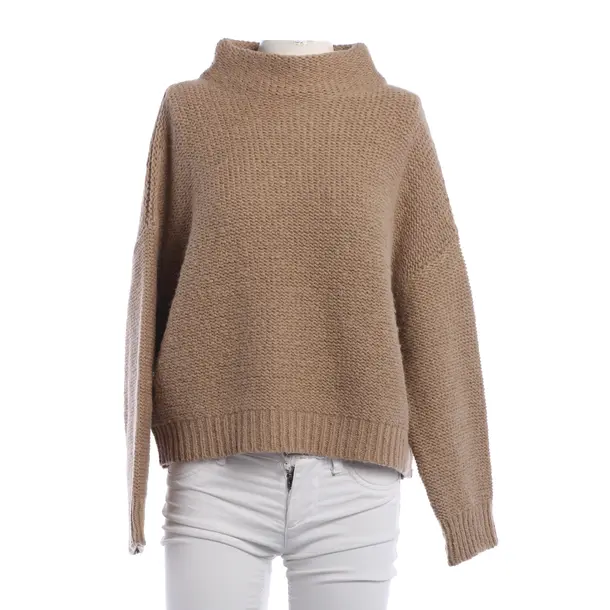 Maglione, in Marrone chiaro, Lana, Peserico