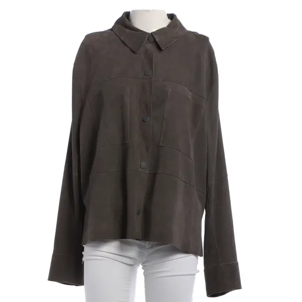 Blouse, in Brown, Leather, Windsor