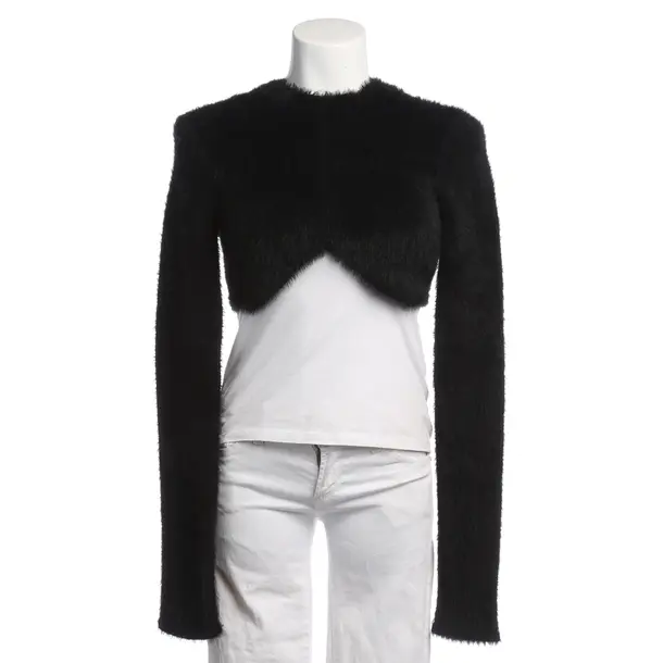 Pullover in Schwarz, Polyimid, Off-White