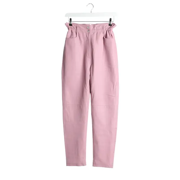 Pants in Pink, Leather, Nanushka