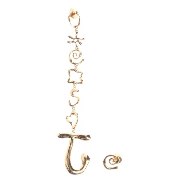Earrings in Metallic, Metal (metallic, metallized), Jacquemus