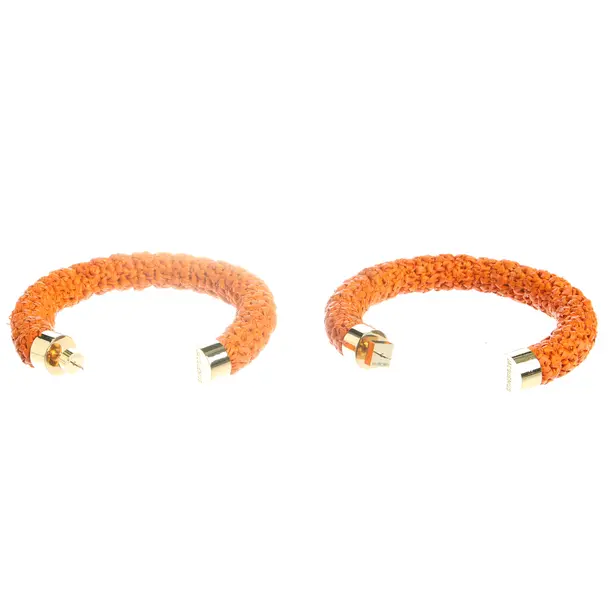 Ohrringe in Orange, Sonstige Fasern, Jacquemus