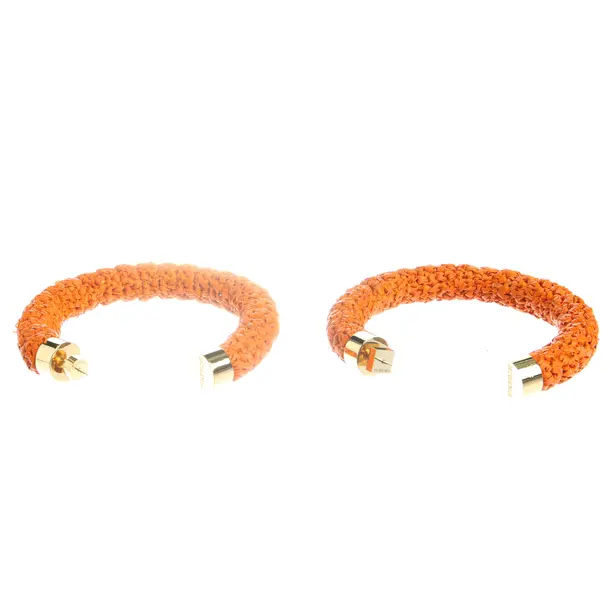 Orecchini, in Arancione scuro, Altre fibre, Jacquemus