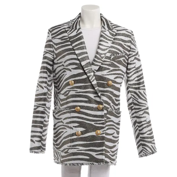 Blazer in White, Viscose, Balmain