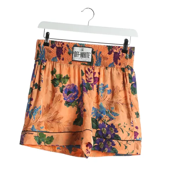 Shorts in Mehrfarbig, Viskose, Off-White