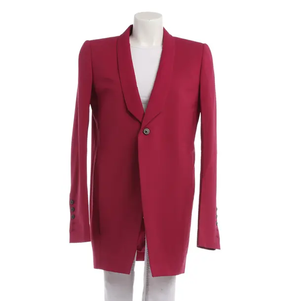 Blazer in Red, Wool, Rick Owens