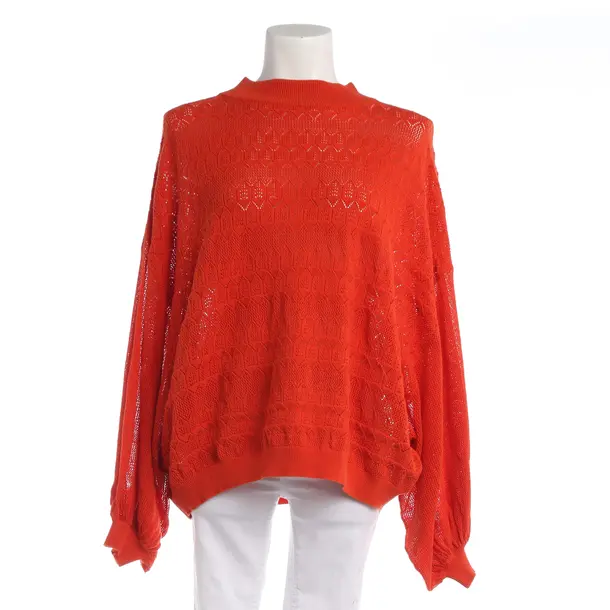 Pullover in Orange, Baumwolle, MR Mittens