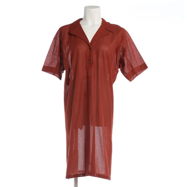 Kleid in Orange, Baumwolle, Strenesse