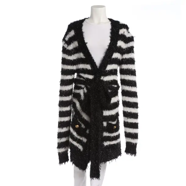 Cardigan in Black, Wool, Balmain