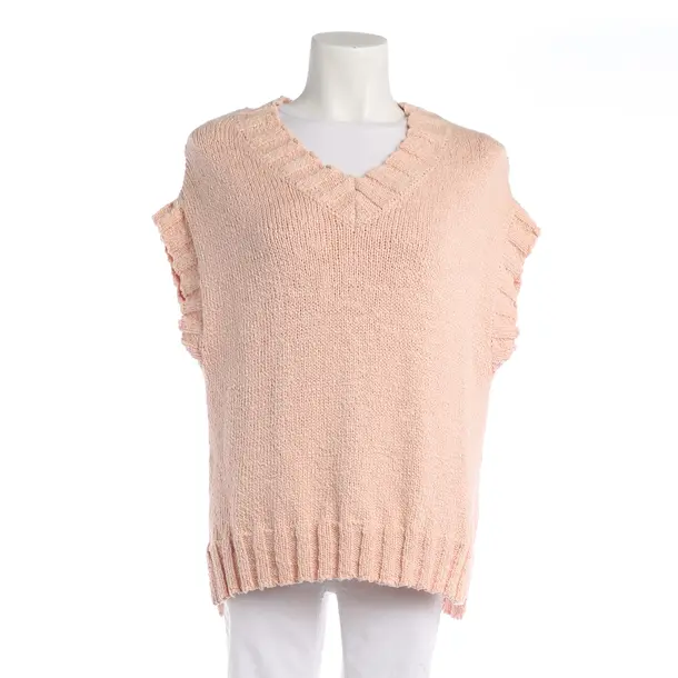 Sweater Vest in Pink, Cotton, Windsor