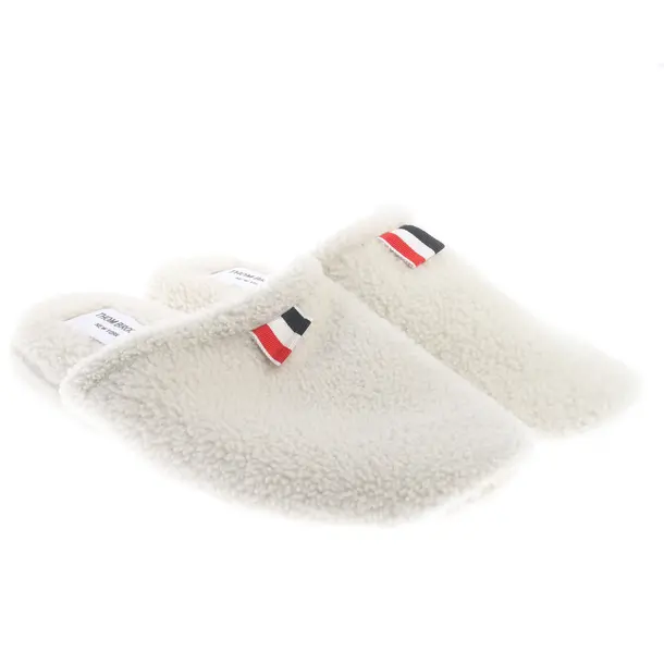 Mules in White, , Thom Browne