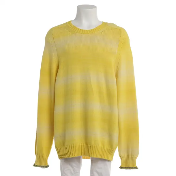 Jumper in Yellow, Cotton, Dondup
